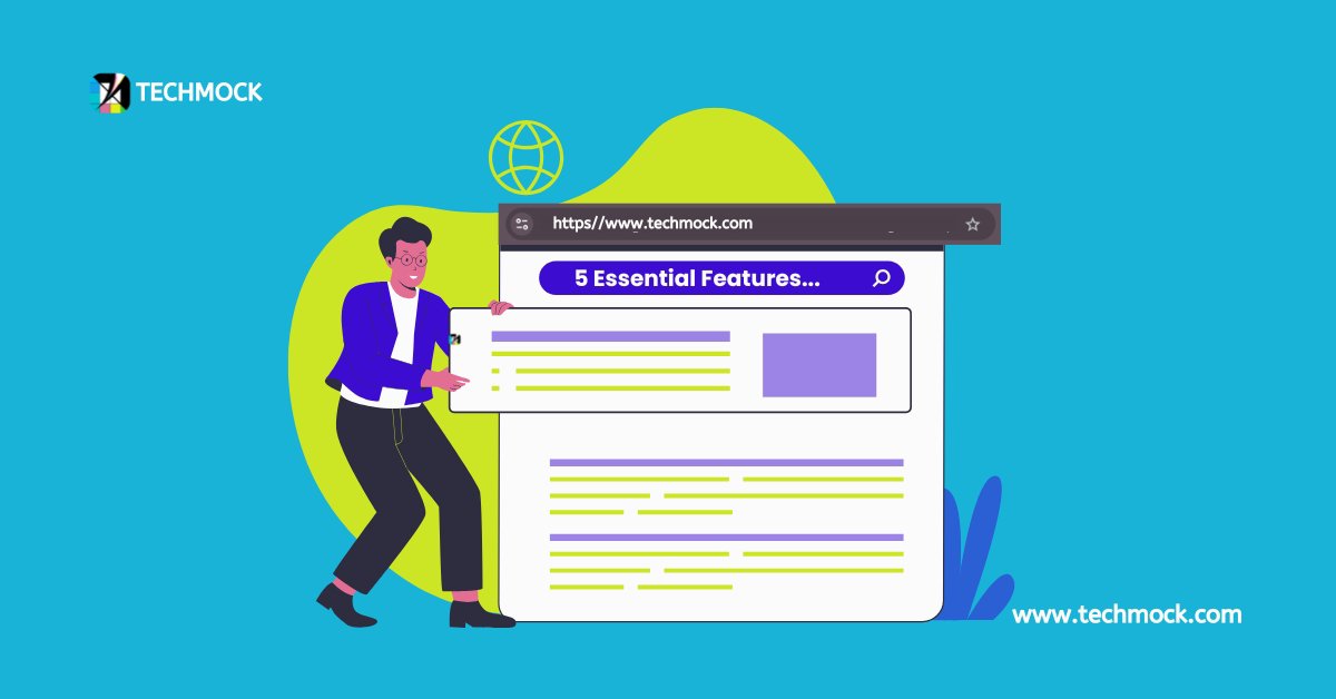 5 Essential Features for Building a Modern Website with TechMock in 2025