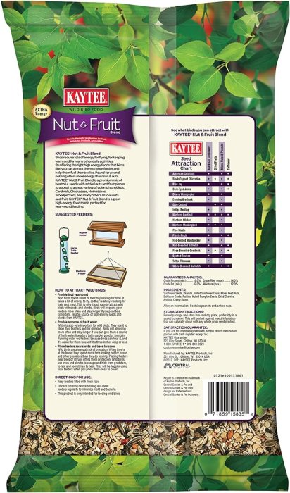 Kaytee Wild Bird Food Nut