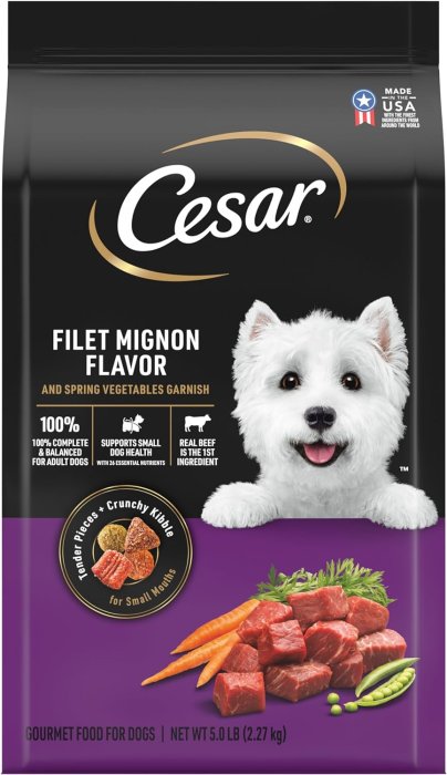 CESAR Adult Small Breed Dry Dog Food