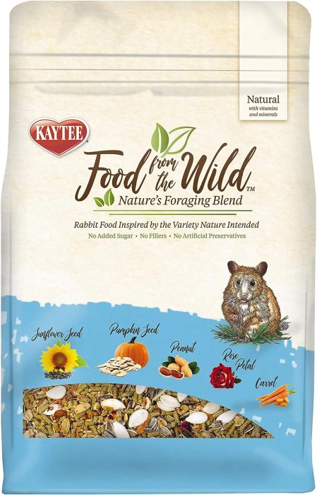 Kaytee Food from The Wild Natural Pet Hamster Food, 2 Pound