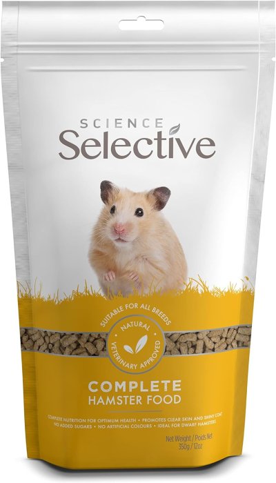 Supreme Petfoods Science Selective Hamster Foods, Brown,natural,0.1 kg