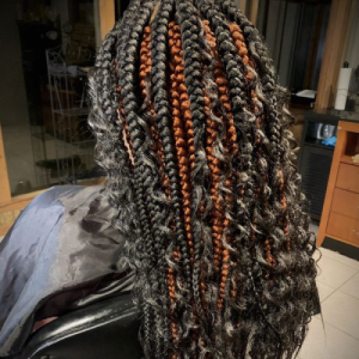 Knotless bohemian