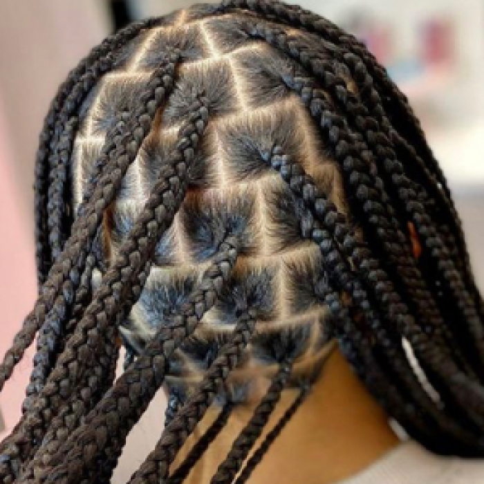 Box Braids 1 Tier