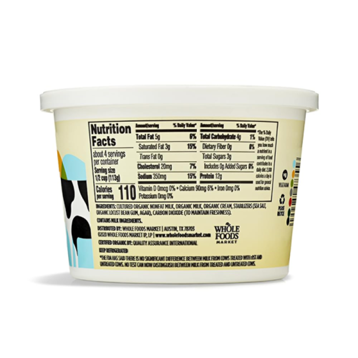 Organic Cheese Cottage