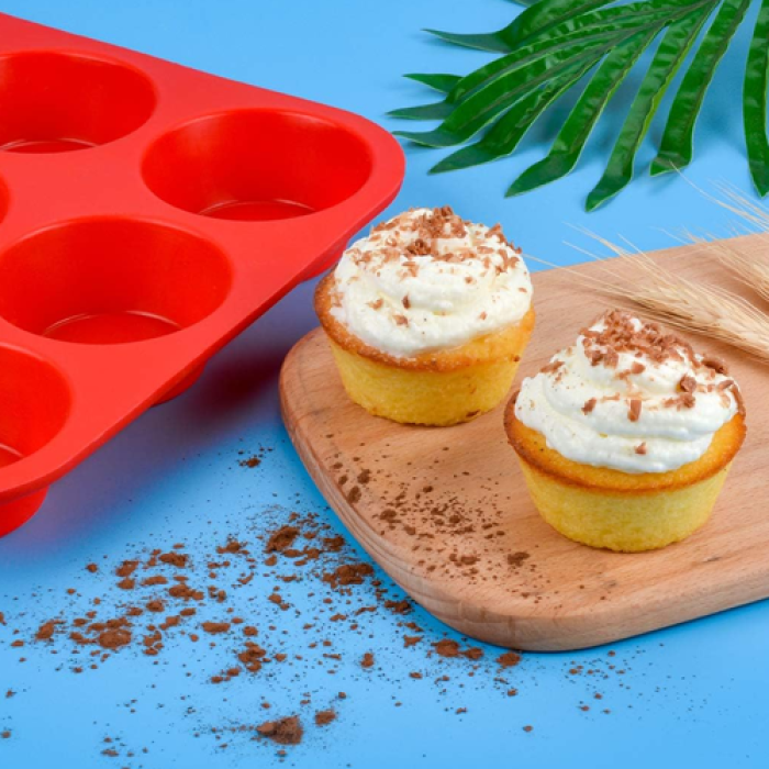 12 Cups Silicone Muffin Pan