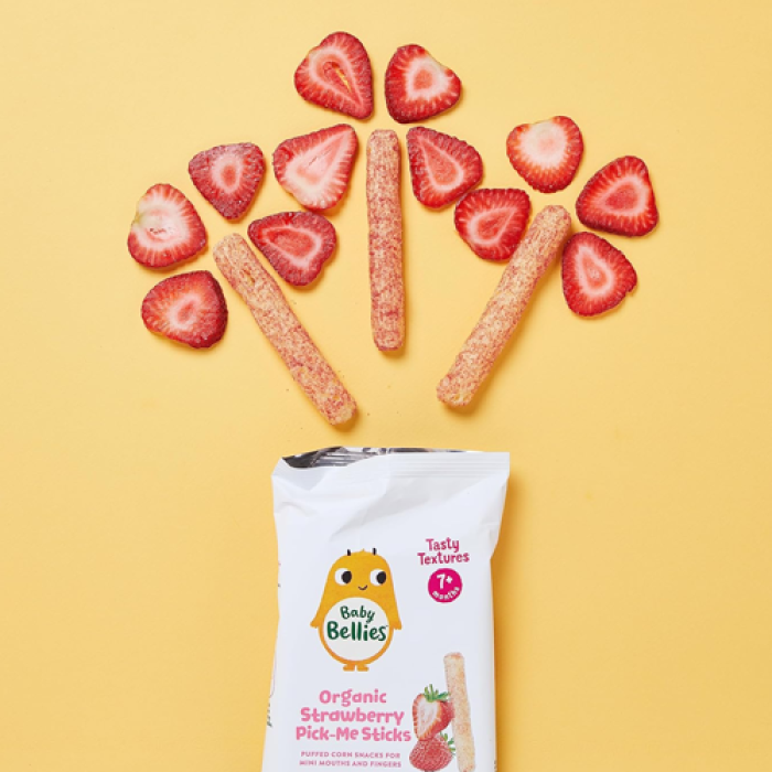 Organic Strawberry Pick-Me Sticks