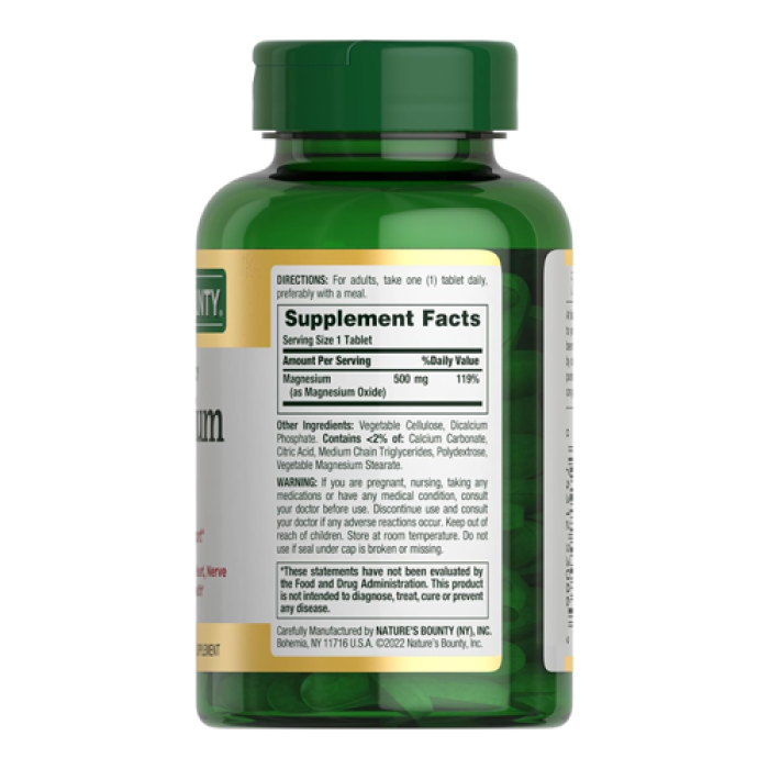 Nature's Bounty Magnesium, Bone and Muscle Health