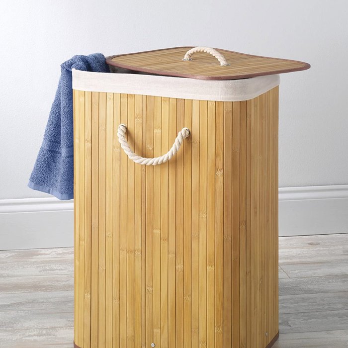 Rectangular Woodchip Picnic Basket
