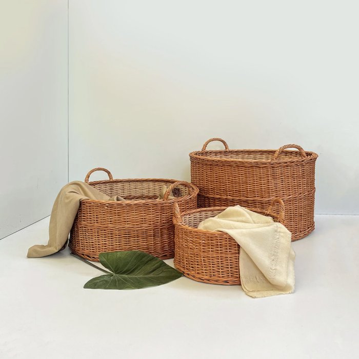 Rue Rattan Catchall Basket