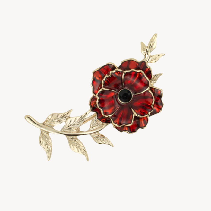 Vintage Floral Brooch