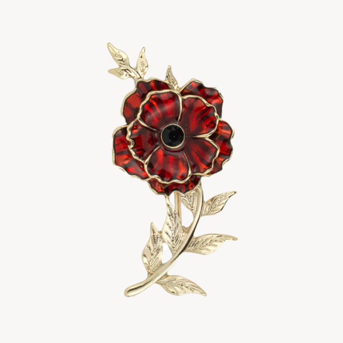 Vintage Floral Brooch