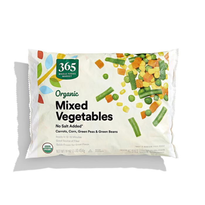 Organic Vegetables Mixed