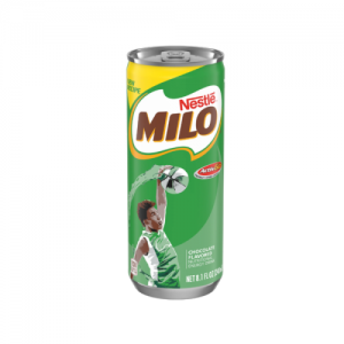 Milo Malt Drink 8oz Can, Pack of 12