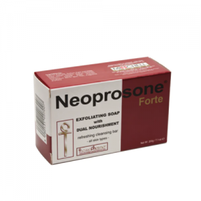 Neoprosone Exfoliating Soap - Cleansing Bar Soap - 200g / 7.1oz