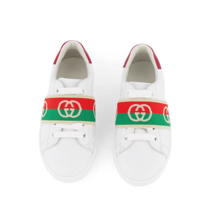GG Multicolor Band sneakers | White