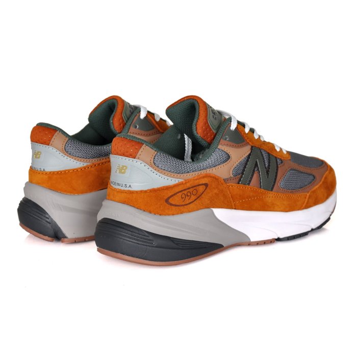 NB 990v6 Workwear Tan Wheat Silver SZ Men's U990TN6