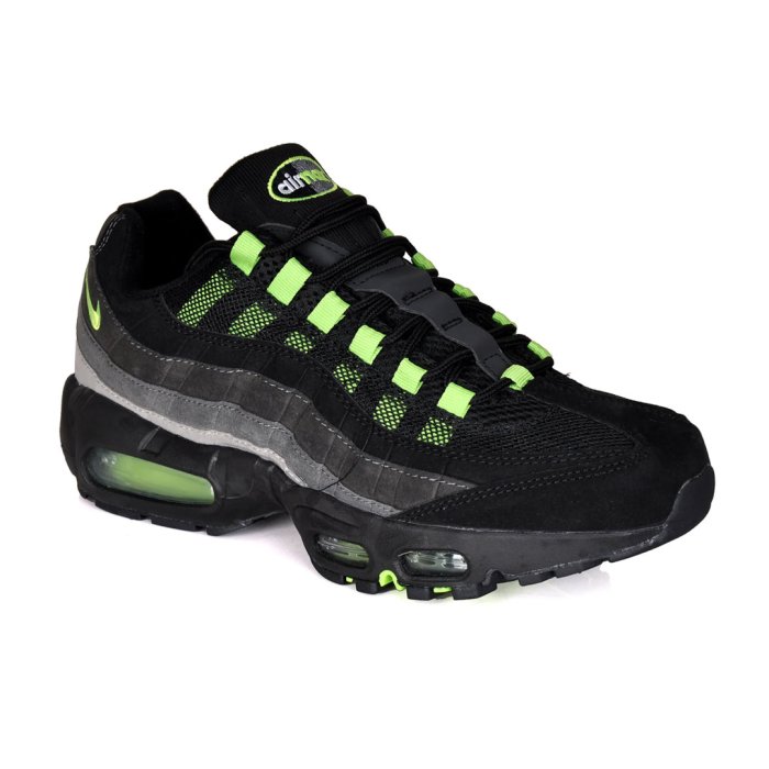 Nike Air Max Plus TN Black green hook sneakers for men